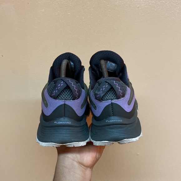 Merrell Moab Speed Floatpro Gore-Tex Trail Sneakers “Purple Green” - Picture 13 of 16